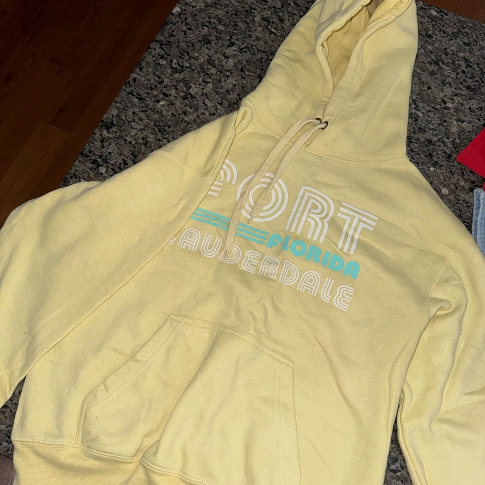Yellow Hoodie